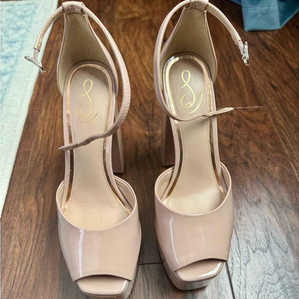 Sam Edelman Platform Sandals Like New